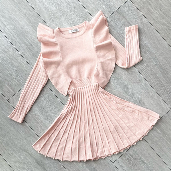 Pink Alora Knit Dress