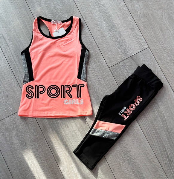 Coral Lucine Sport Pants Set