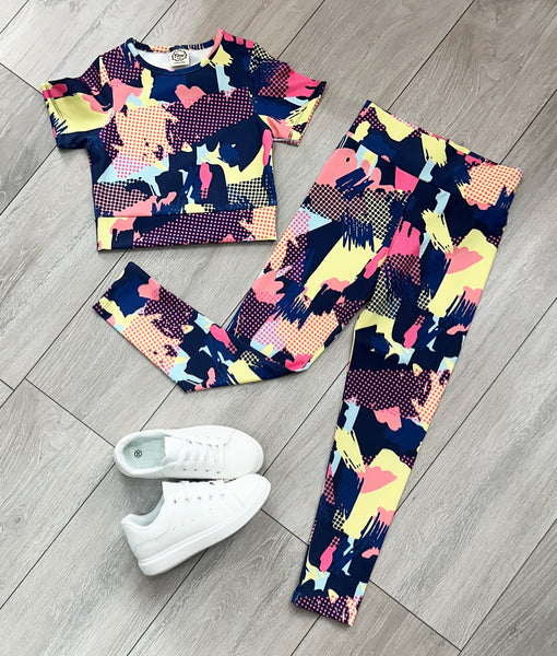 Darya Gym Pants Set NO EXCHANGE/NO RETURN