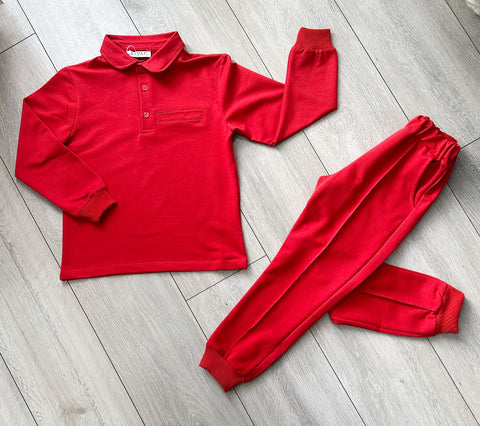 Red Byron Tracksuit