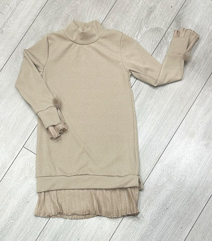 Beige Emari Dress