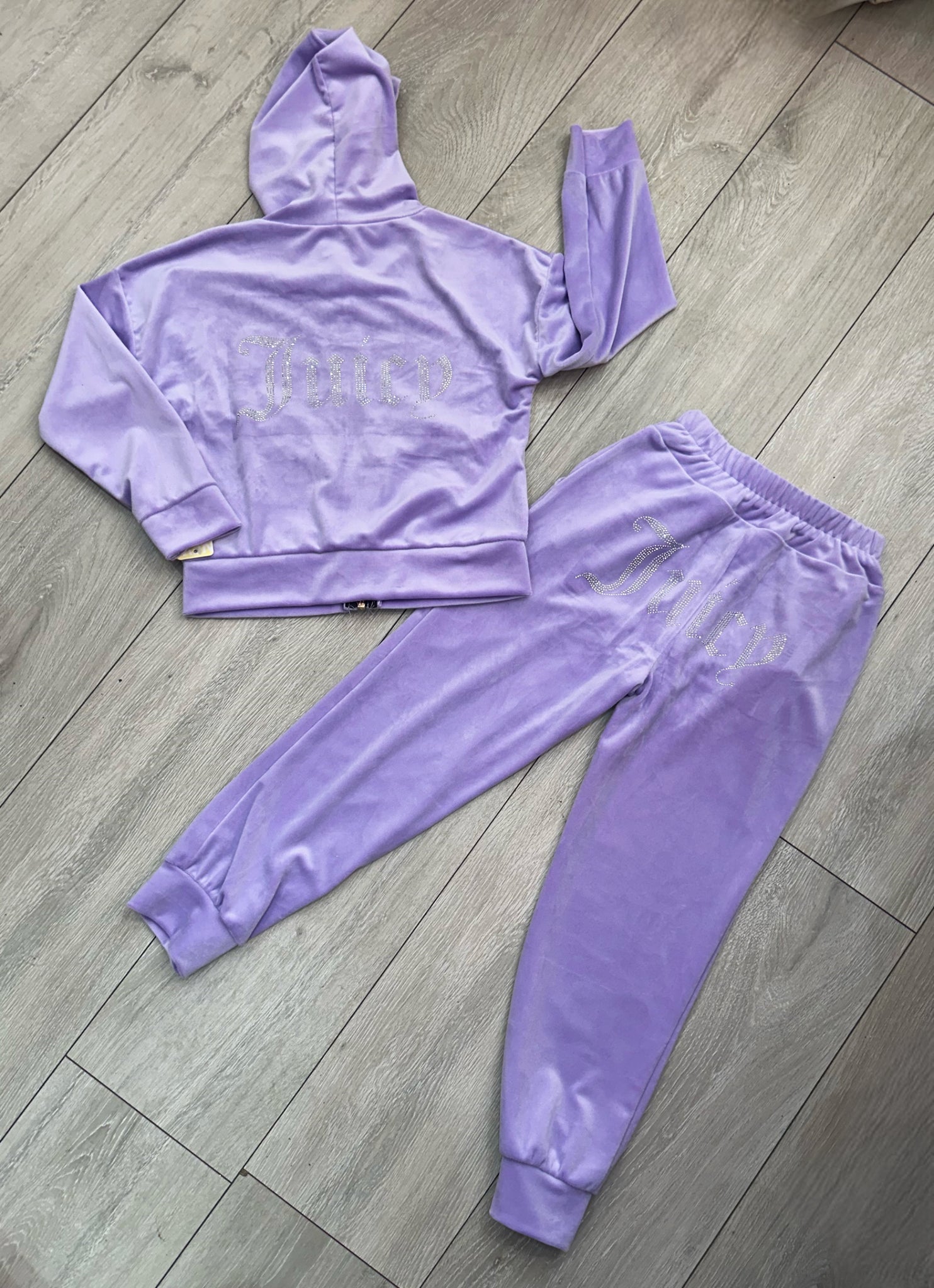 Lilac Juicy Studded Tracksuit