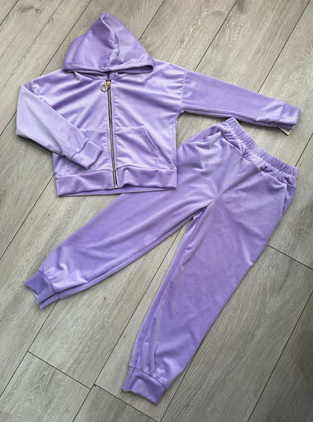Lilac Juicy Studded Tracksuit