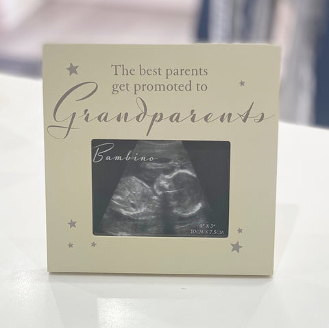Bambino Grandparents Ultrasound Scan Photo Frame