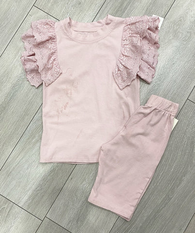 Pink Harlyn Shorts Set NO EXCHANGE/NO REFUND