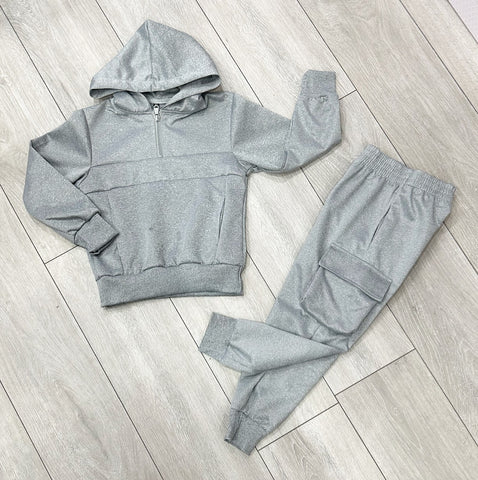 Grey Zarif Tracksuit NO EXCHANGE/NO RETURN