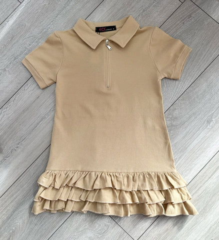 Beige Serene Dress