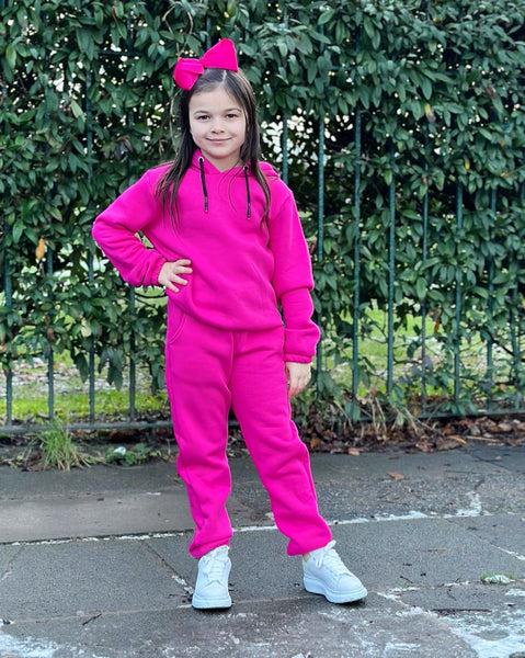 Pink Denver Hooded Tracksuit