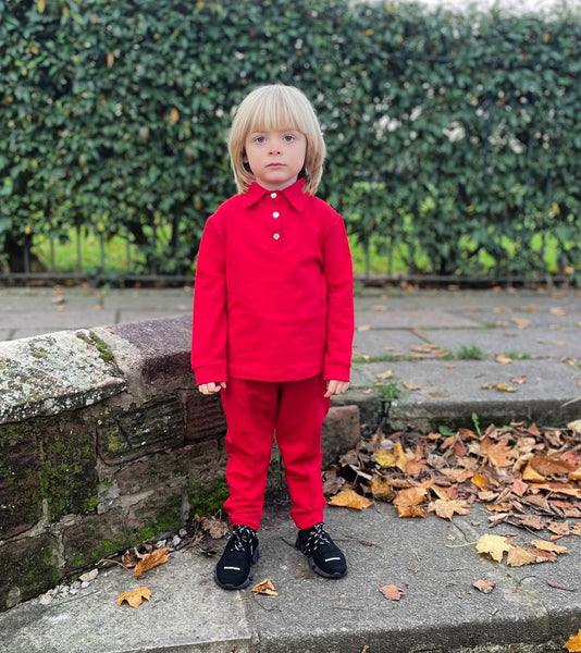 Red Jaxon Tracksuit