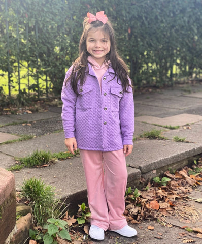 Lilac Lila Shacket
