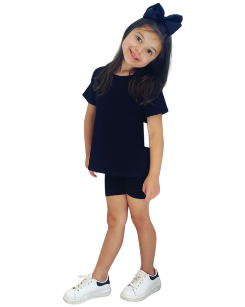 Black Lacey Shorts Set NO EXCHANGE/NO RETURN