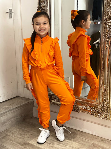 Orange Keeva Tracksuit