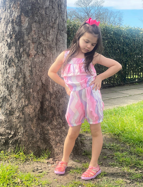 Pink Alexa Playsuit
