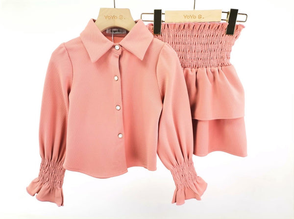 Pink Avery Skirt Set