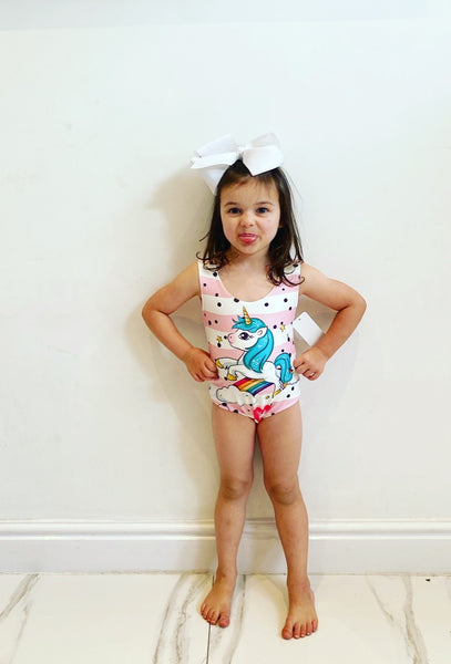Unicorn Swimming Costume