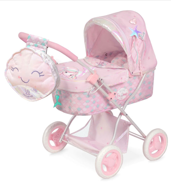 85041 DeCuevas Toys Ocean Fantasy Mermaid Foldable Pram