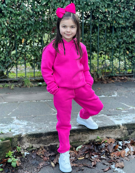 Pink Denver Hooded Tracksuit