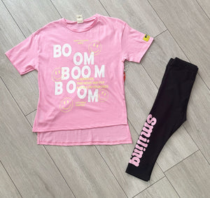 Pink Boom Leggings Set