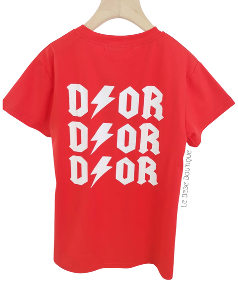 Red Didi TShirt Dress NO EXCHANGE/NO RETURN