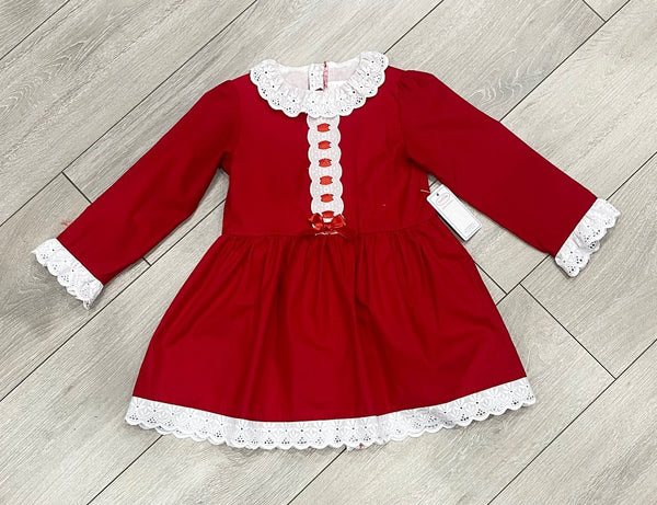 Eva Class Red Emory Dress 12402