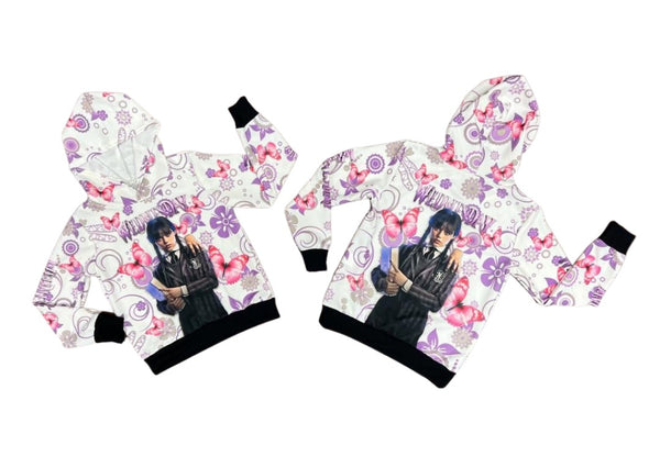 Butterfly Wednesday Hoodie NO EXCHANGE/NO RETURN
