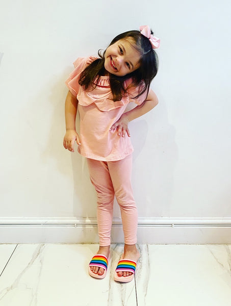 Pink Ciara Leggings Set