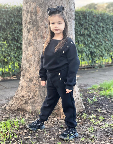 Black Larissa Tracksuit
