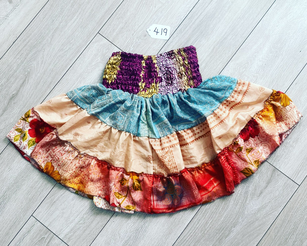Gypsy Skirt 419 (13 Years+, Small Ladies 8/10)