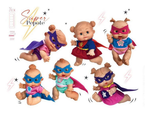 Pepotes Special Edition Super Hero Spanish Doll