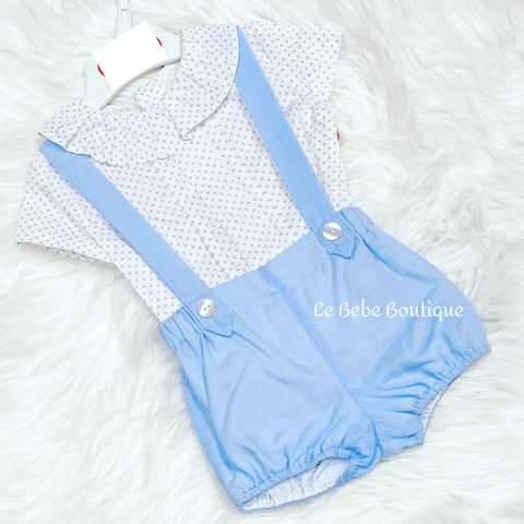 Freddie Romper & Shirt Set