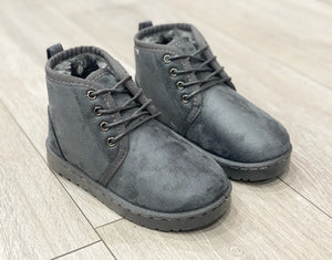Grey Averill Lace Boots