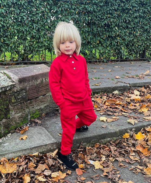 Red Jaxon Tracksuit