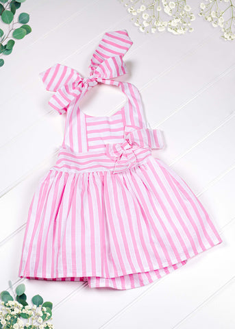 Eva Class Dolly Striped Dress 21403
