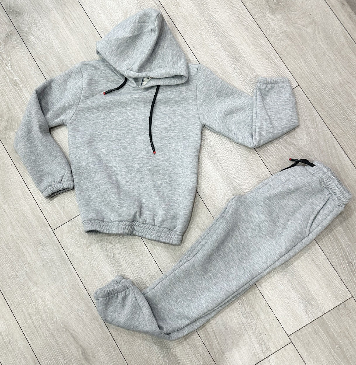 Grey Denver Hooded Tracksuit