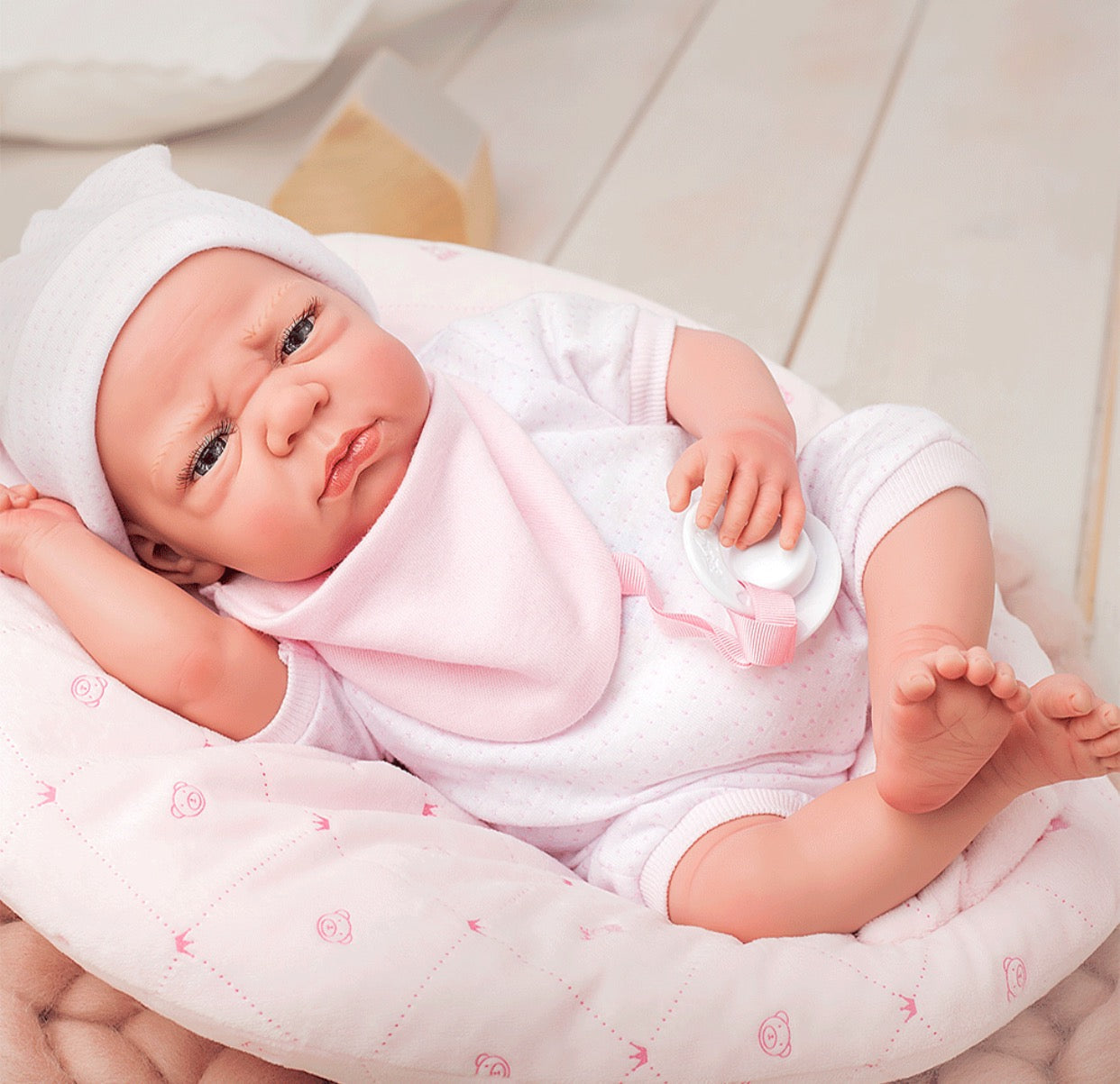 Elegance 60596 Spanish Girl Edur Weighted Doll With Cushion