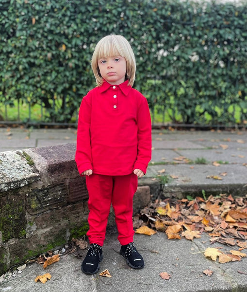 Red Jaxon Tracksuit