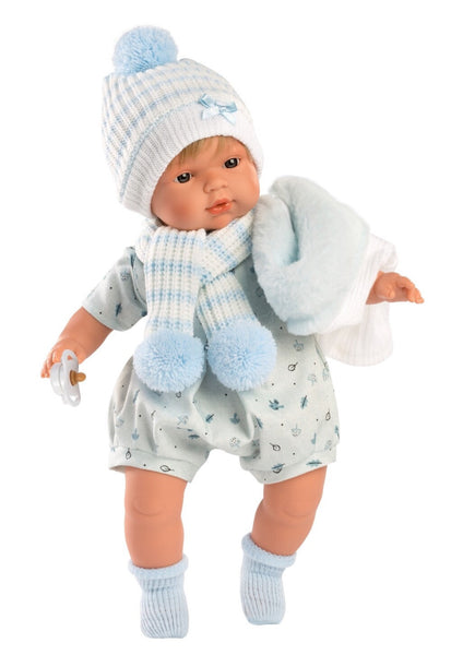 Llorens 38567 Spanish Baby Boy Crying Doll