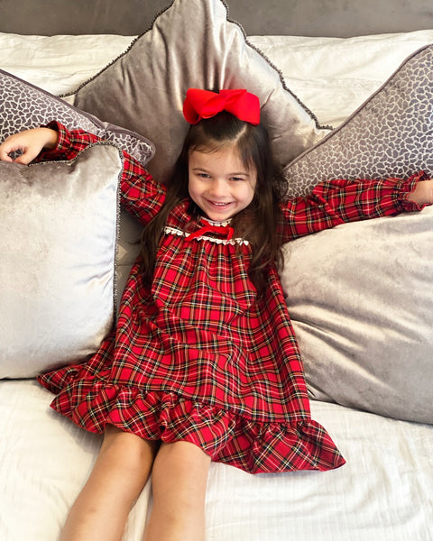 Red Tartan Nightdress NO EXCHANGE/NO RETURN