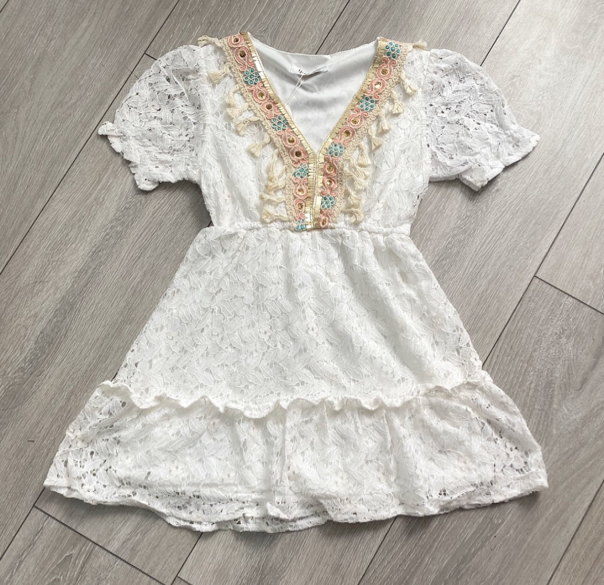White Palesa Dress