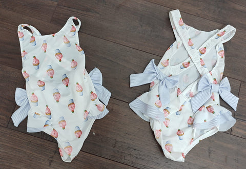 Cupcake Swimming Costume