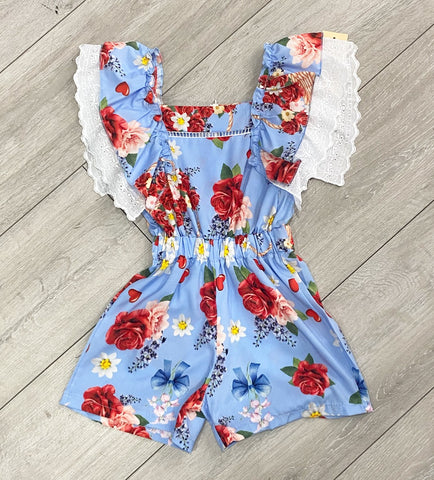 Blue Noemi Playsuit