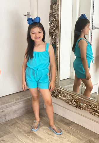 Blue Dahlia Playsuit