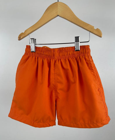 Orange Pepe Swimming Shorts