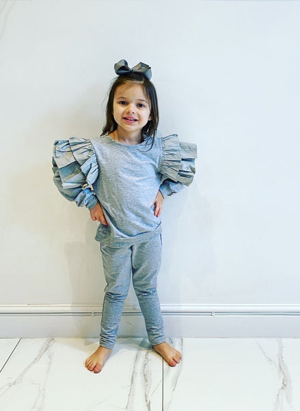 Grey Gisela Frill Tracksuit