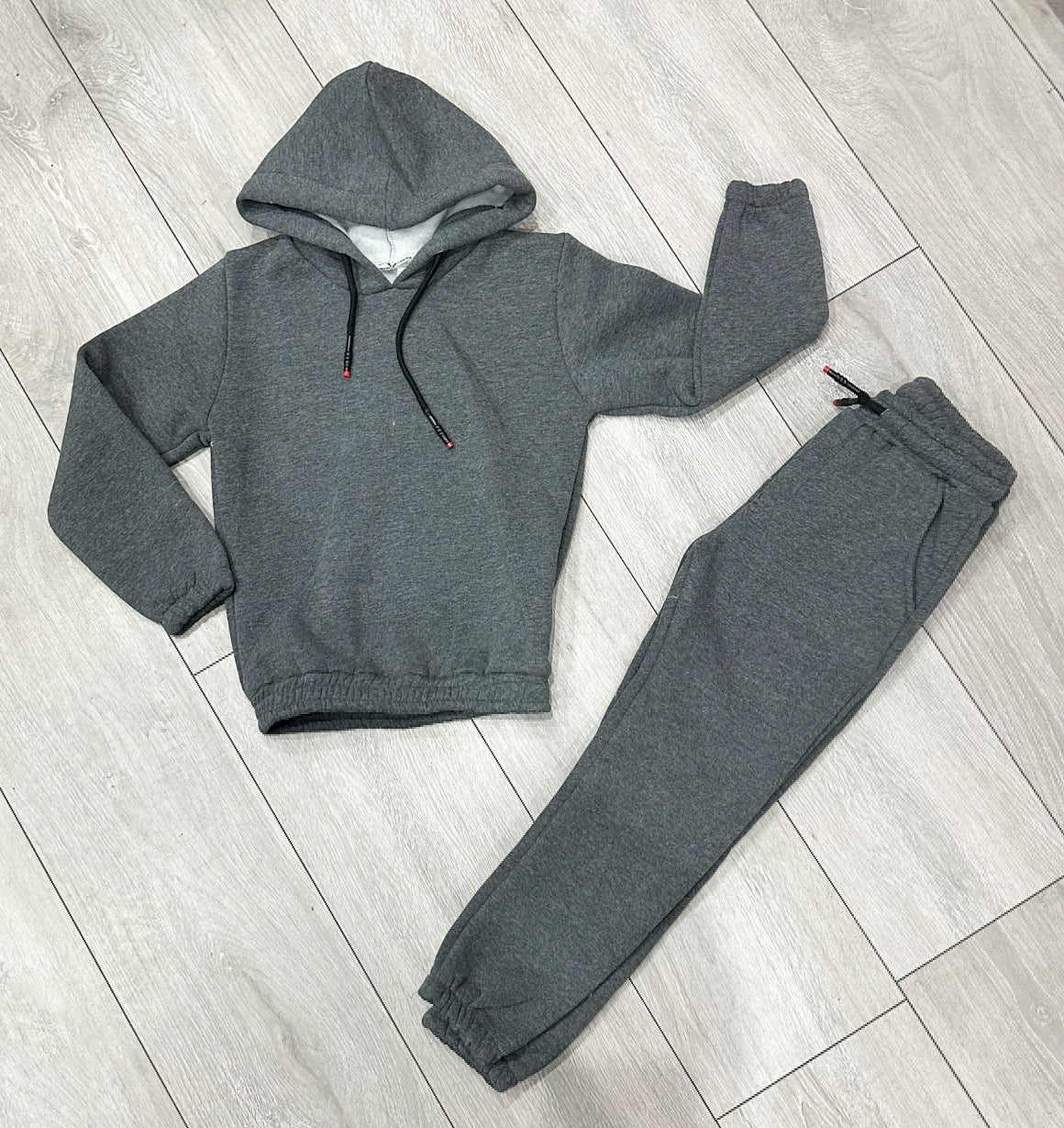 Dark Grey Denver Hooded Tracksuit