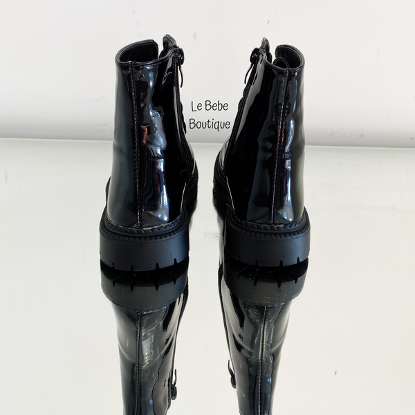 Zeren Patent Boots