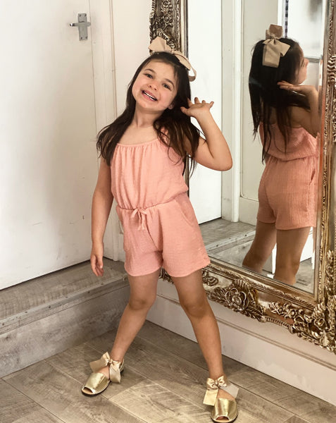 Pink Dahlia Playsuit