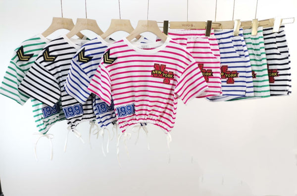 Pink Arlette Shorts Set