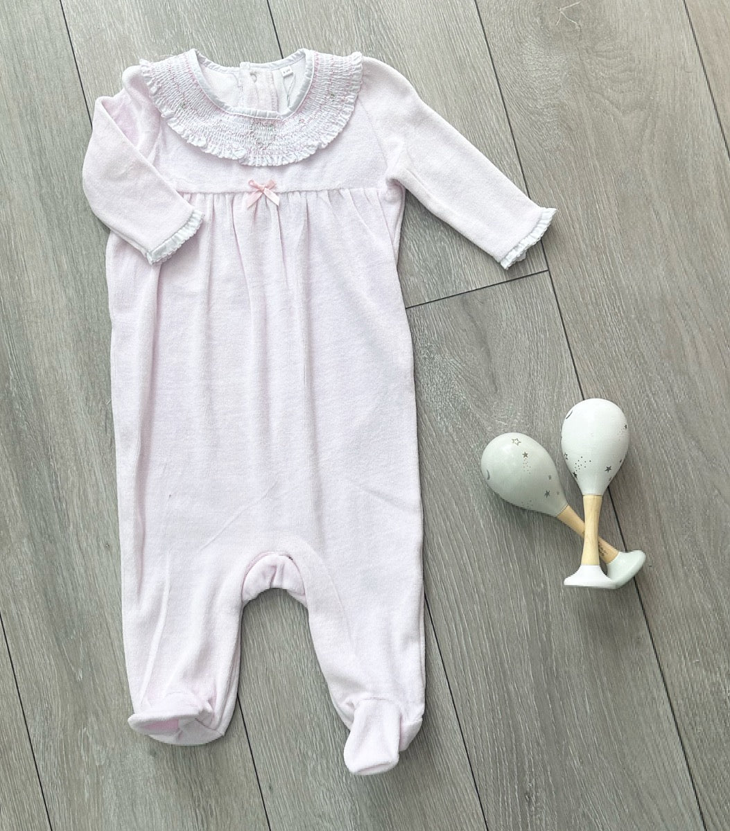 Pink Adia Baby Grow