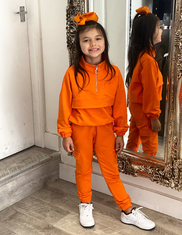 Orange Solita Tracksuit